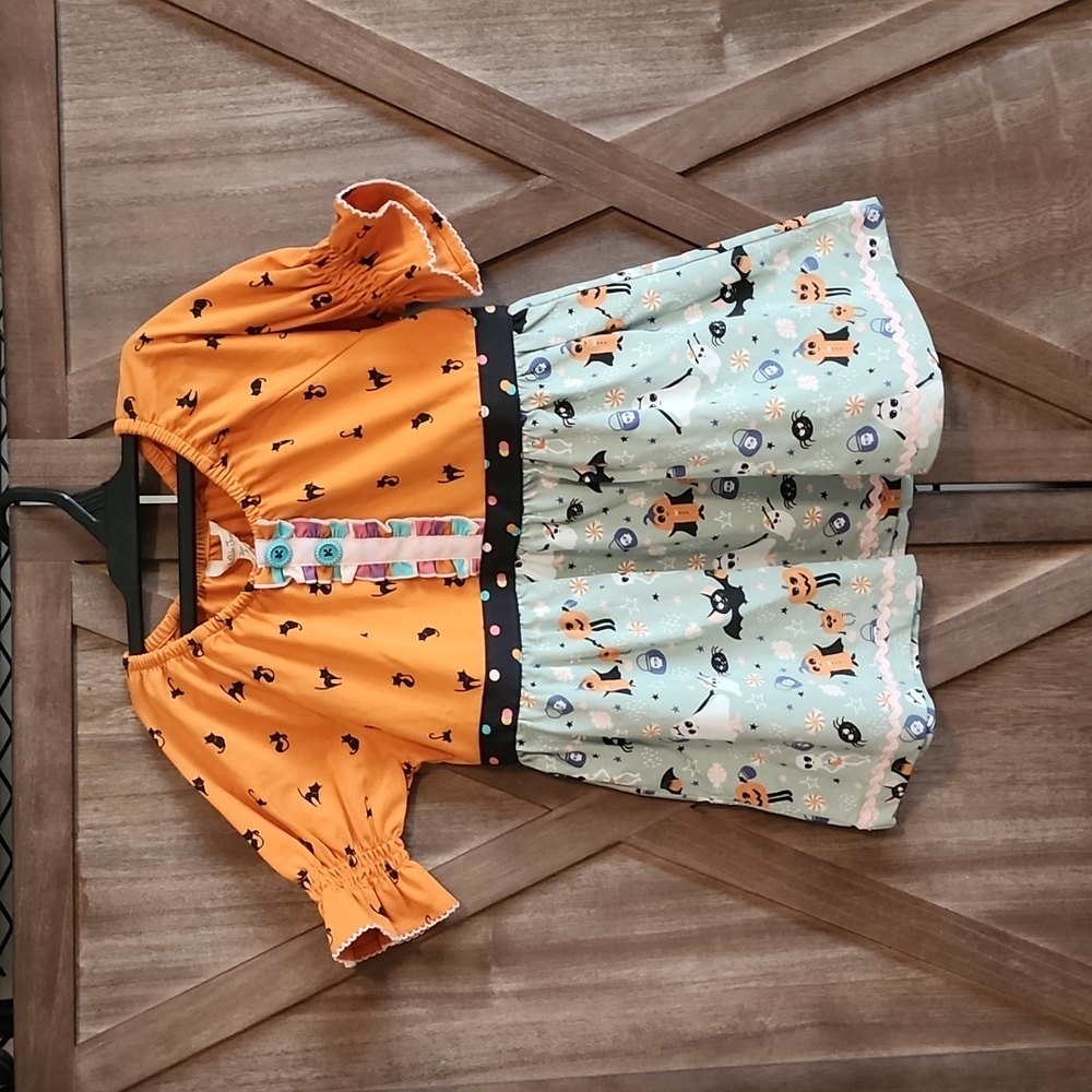 Matilda Jane Dress Halloween Fab Boo Lous